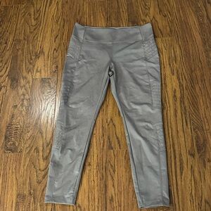 Athleta Tan Leggings Form-Fitting Sleek Design